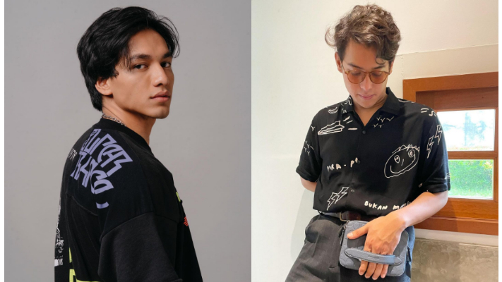 Adu gaya Jefri Nichol vs Ardhito Pramono. Kolase (Instagram/jefrinichol/ardhitopramono)