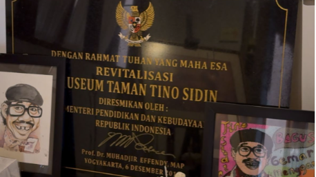 Kementerian Pendidikan Dan Kebudayaan Republik Indonesia membantu Revitalisasi Museum Taman Tino Sidin (Dok. Pribadi / Gabriel sola)