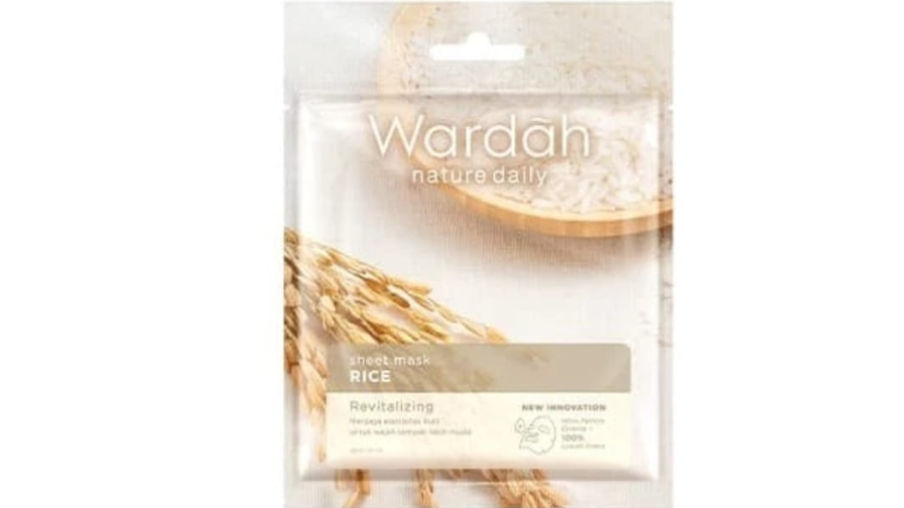 Wardah Nature Daily Sheet Mask Rice (www.wardahbeauty.com)