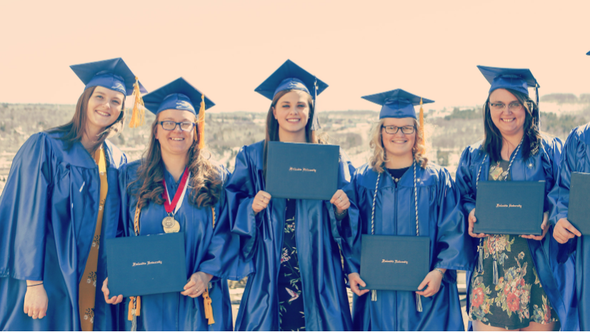 Finlandia Graduation Gown. [finlandia.edu]