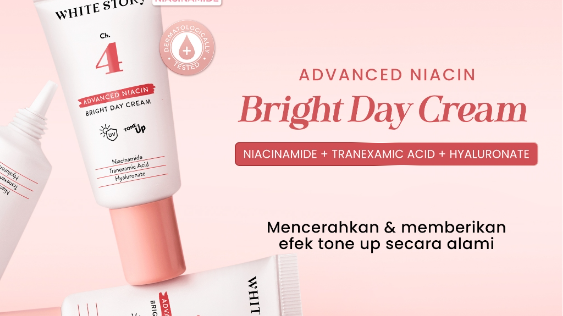 White Story Advanced Niacin Bright Day Cream (Shopee/White Story Official Shop)