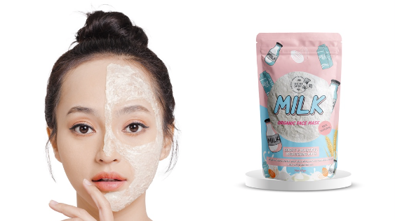 Oh My Skin Milk Organic Face Mask (Shopee/Oh My Skin Official Shop)