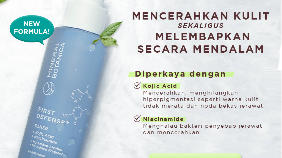 Mineral Botanica First Defense Toner (Shopee/Mineral Botanica Official Shop)