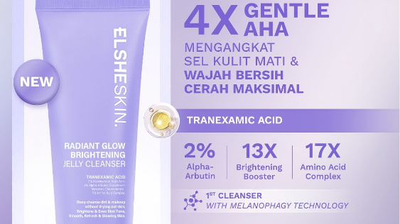 Elsheskin Radiant Glow Brightening Jelly Cleanser (instagram/elsheskin)