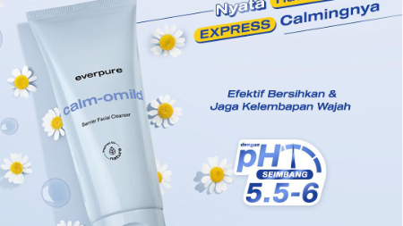 Everpure Calm-Omild Barrier Facial Cleanser (instagram/everpure_id)