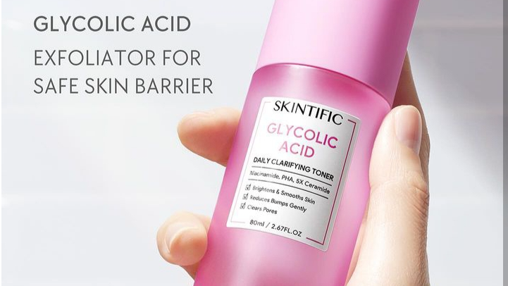 Skintific Glycolic Acid Daily Clarifying Toner (instagram/skintificid)