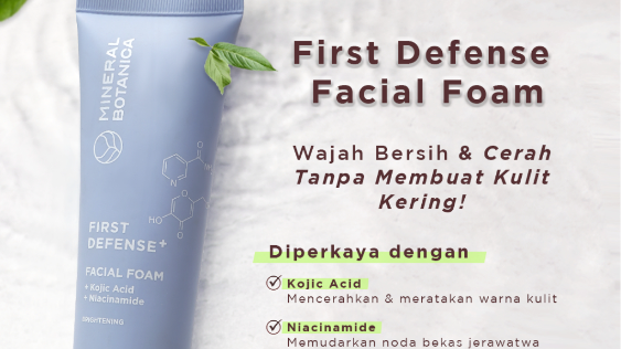 Mineral Botanica First Defense Facial Foam (Shopee/Mineral Botanica Official Shop)