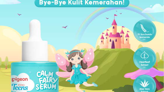 Pigeon Teens Calm Fairy Serum (Shopee/Pigeon Teens Indonesia Official Shop)