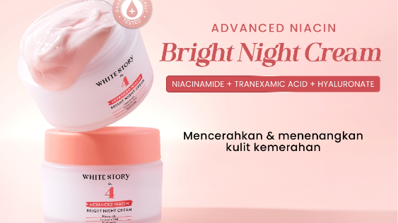 White Story Advanced Niacin Bright Night Cream (Shopee/White Story Official Shop)