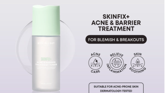 Rose All Day Skinfix Acne & Barrier Treatment Toner (roseallday.co)