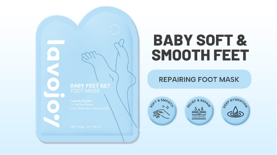 Lavojoy Baby Feet Get Foot Mask Feel My Rhythm (Shopee/Lavojoy Official Shop)