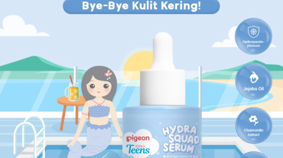 Pigeon Teens Hydra Squad Serum (Shopee/Pigeon Teens Indonesia Official Shop)