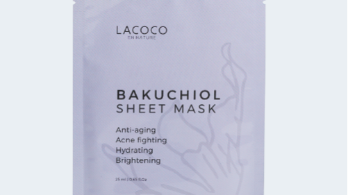 Lacoco Bakuchiol Sheet Mask (lacoco.co.id)