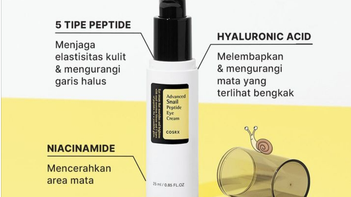 COSRX Advanced Snail Peptide Eye Cream (instagram/cosrx_indonesia)