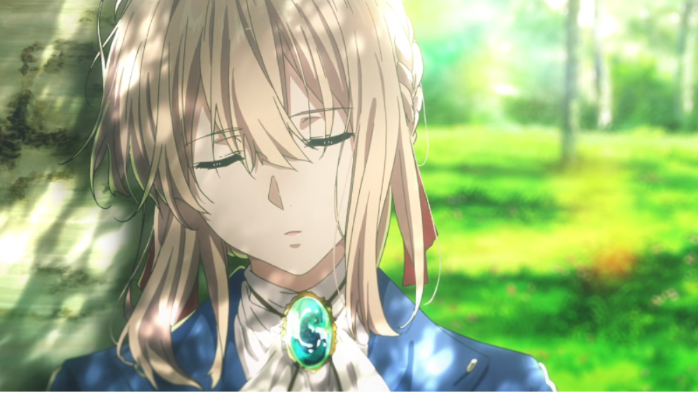 Violet dari anime Violet Evergarden