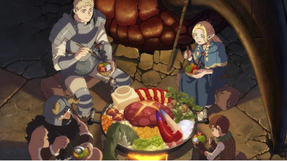 Beberapa karakter anime Dungeon Meshi (www.themoviedb.org)