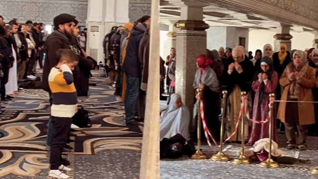 Momen Hanung Bramantyo Salat Jumat di Kota Katolik Roma