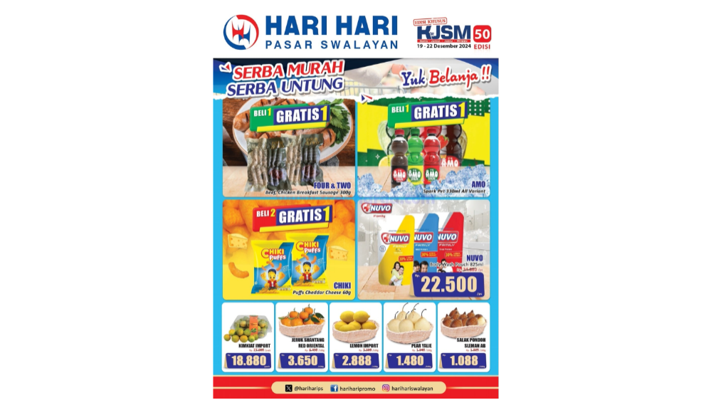 Serba Murah Serba Gratis Beli 1 Gratis 1