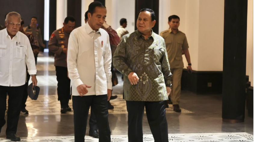 Presiden Jokowi dan Presiden Terpilih Prabowo Subianto (Instagram)