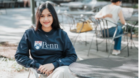 Potret Erina Gudono Kuliah di Universitas Pennsylvania.