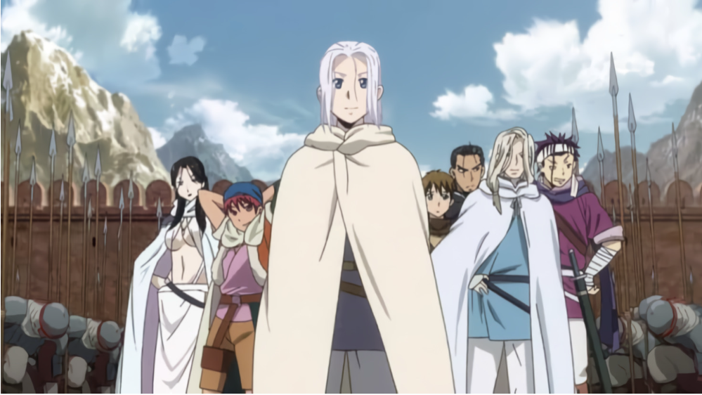 cuplikan anime Arslan Senki (IMDb)