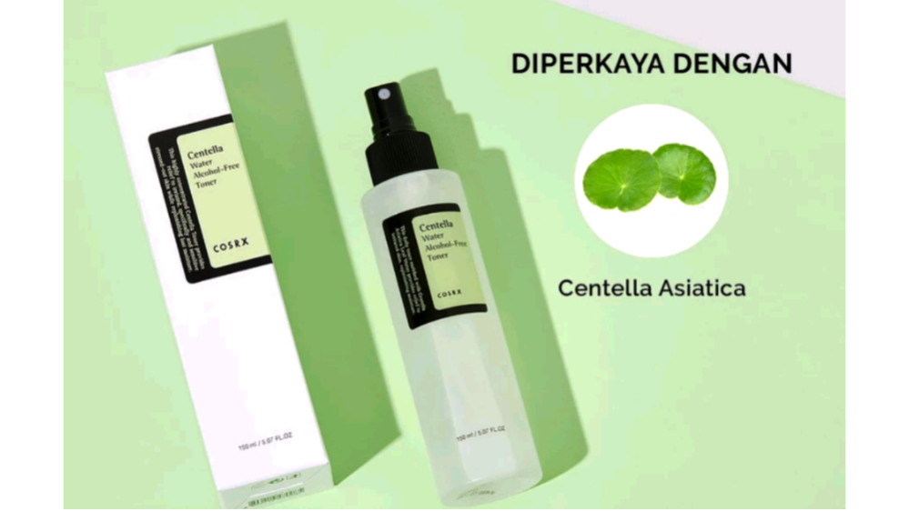 COSRX Centella Water Alcohol Free Toner (Shopee/COSRX Indonesia Official Shop)