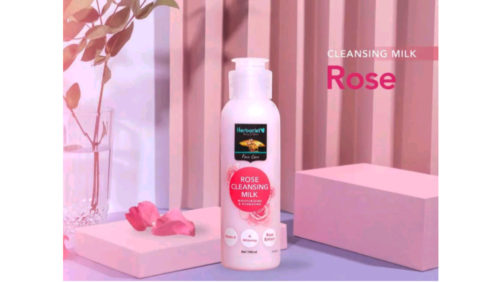 Herborist Cleansing Milk Rose (Shopee/Oemah Herborist Official Shop)