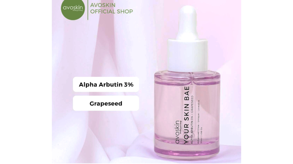 Avoskin Your Skin Bae Alpha Arbutin 3% + Grapeseed Serum (avoskinbeauty.com)