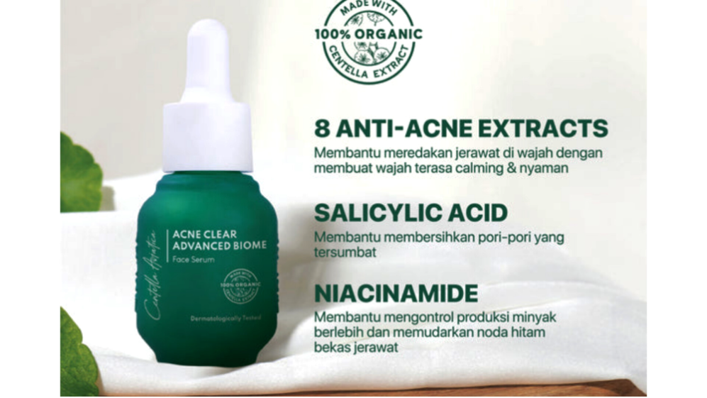 Cica Biome Acne Serum Essence (npureofficial.id)