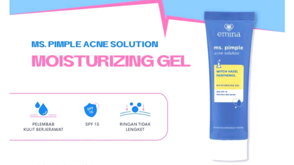 Emina Moisturizing Gel Ms Pimple Acne Solution (eminacostemics.com)