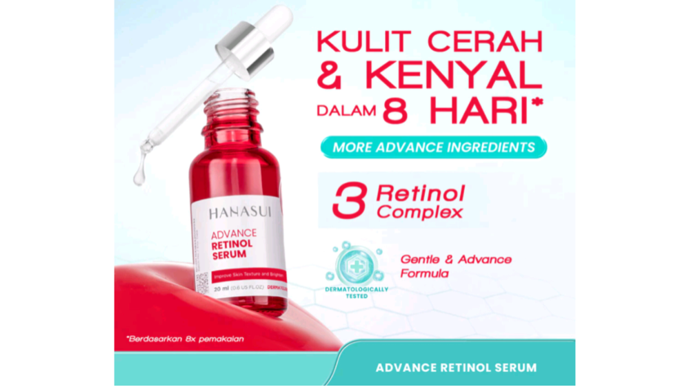 Hanasui Advance Retinol Serum (Shopee/Hanasui Official Shop)