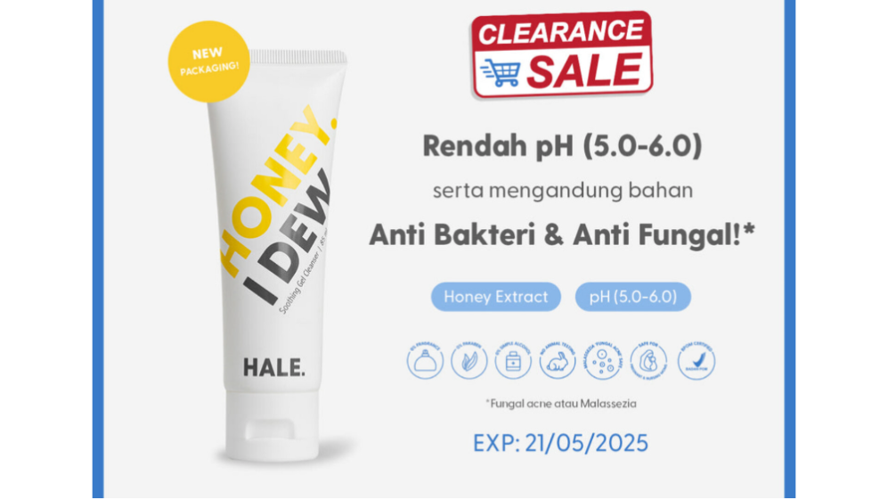 Hale Honey, I Dew Gel Cleanser (hale.id)