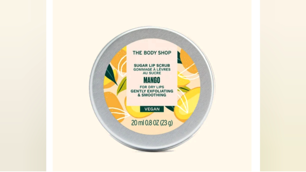 The Body Shop Mango Lip Scrub (thebodyshop.co.id)