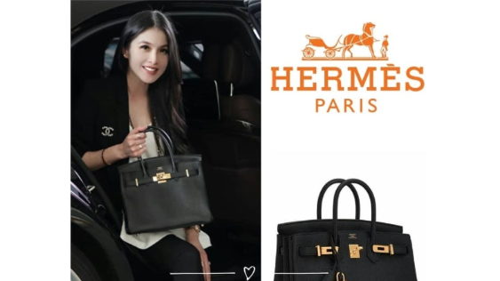 Tas Hermes Sandra Dewi (Instagram/fashion.sandra.dewi)