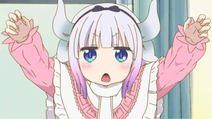 cuplikan anime Kobayashi-san Chi no Maid Dragon (anime-planet.com/Kobayashi-san Chi no Maid Dragon)