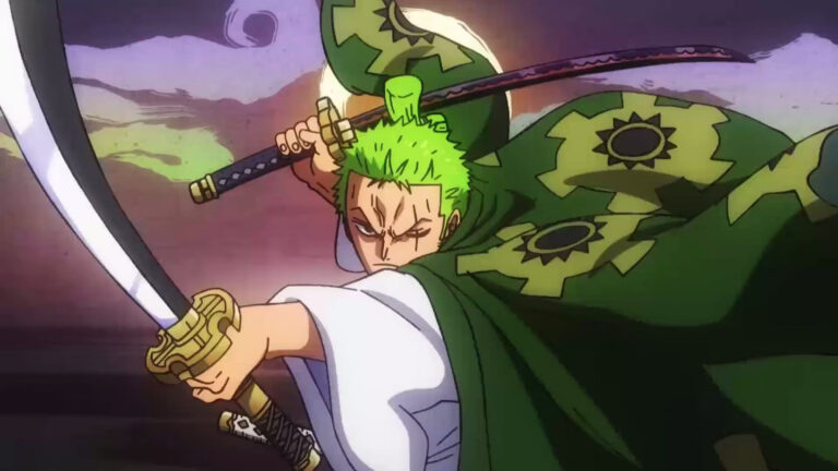 Roronoa Zoro dalam anime One Piece (onepiece.fandom.com)