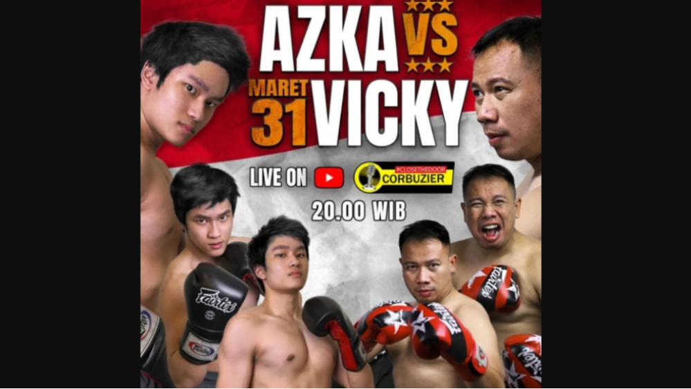 Adu Macho Vicky Prasetyo vs Azka Corbuzier (Instagram/@vickyprasetyo777) (Instagram/@azkacorbuzier)