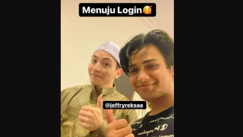 Potret Jeffry Reksa Pakai Baju Muslim (Instagram/@basyasman)