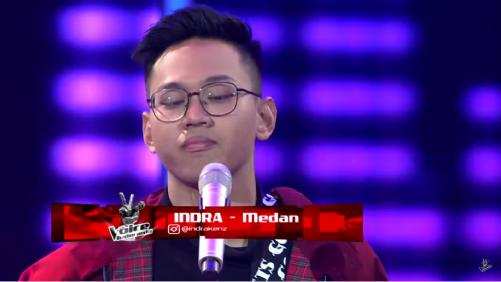 Potret Lawas Indra Kenz Ikut Audisi (YouTube/The Voice Indonesia)