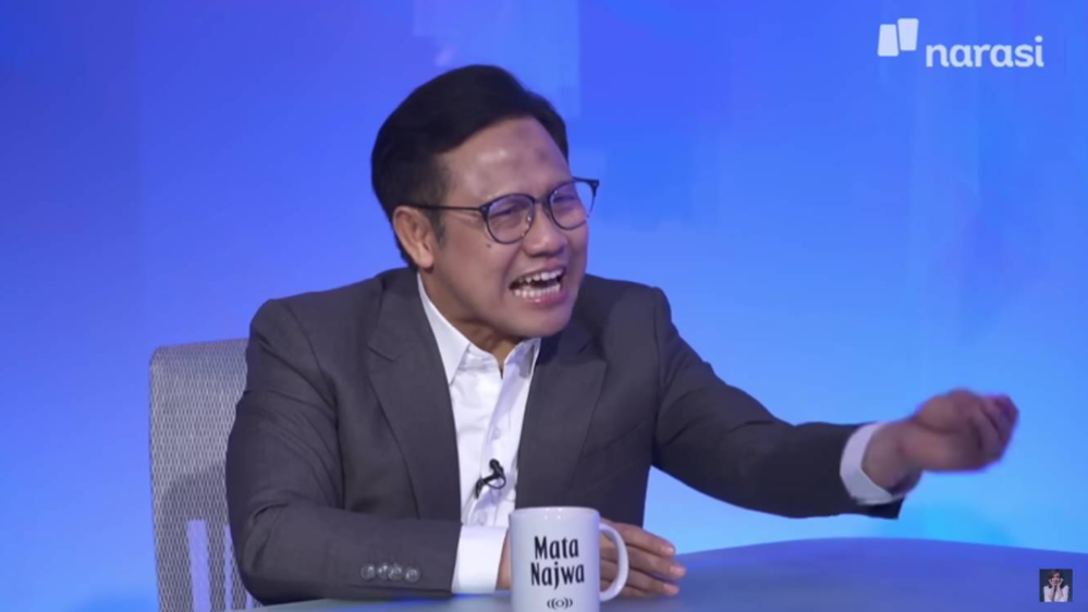 Muhaimin Iskandar alias Cak Imin cawapres Anies Baswedan (YouTube Najwa Shihab)