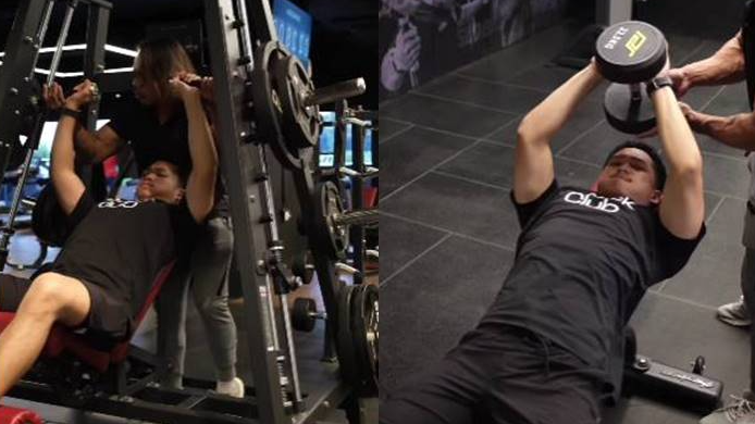 Azriel Hermansyah sibuk nge-gym usai lamar Sarah Menzel [Instagram]