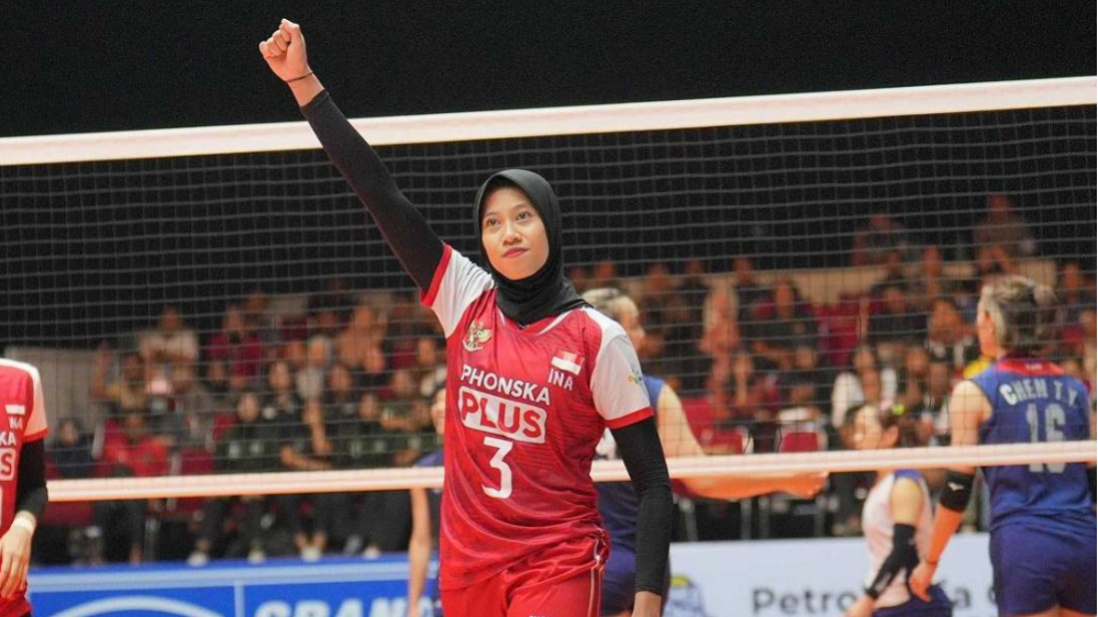 Megawati Hangestri Pertiwi 'Megatron' pemain voli perempuan Indonesia yang bermain di Liga Korea (Instagram/@megawatihangestrip)