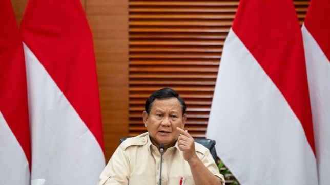 Presiden Prabowo Subianto menyampaikan keterangan pers terkait kenaikan tarif Pajak Pertambahan Nilai (PPN) di Kantor Kementerian Keuangan, Jakarta, Selasa (31/12/2024). [ANTARA FOTO/Aprillio Akbar/aww]