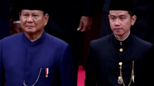 Prabowo Subianto dan Gibran Rakabuming Raka (YouTube/Sekretariat Presiden)