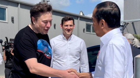 Elon Musk Diundang ke Indonesia oleh Jokowi (Twitter/setkabgoid)